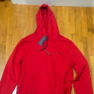 Red Tommy H Hoodie ( Brand New )